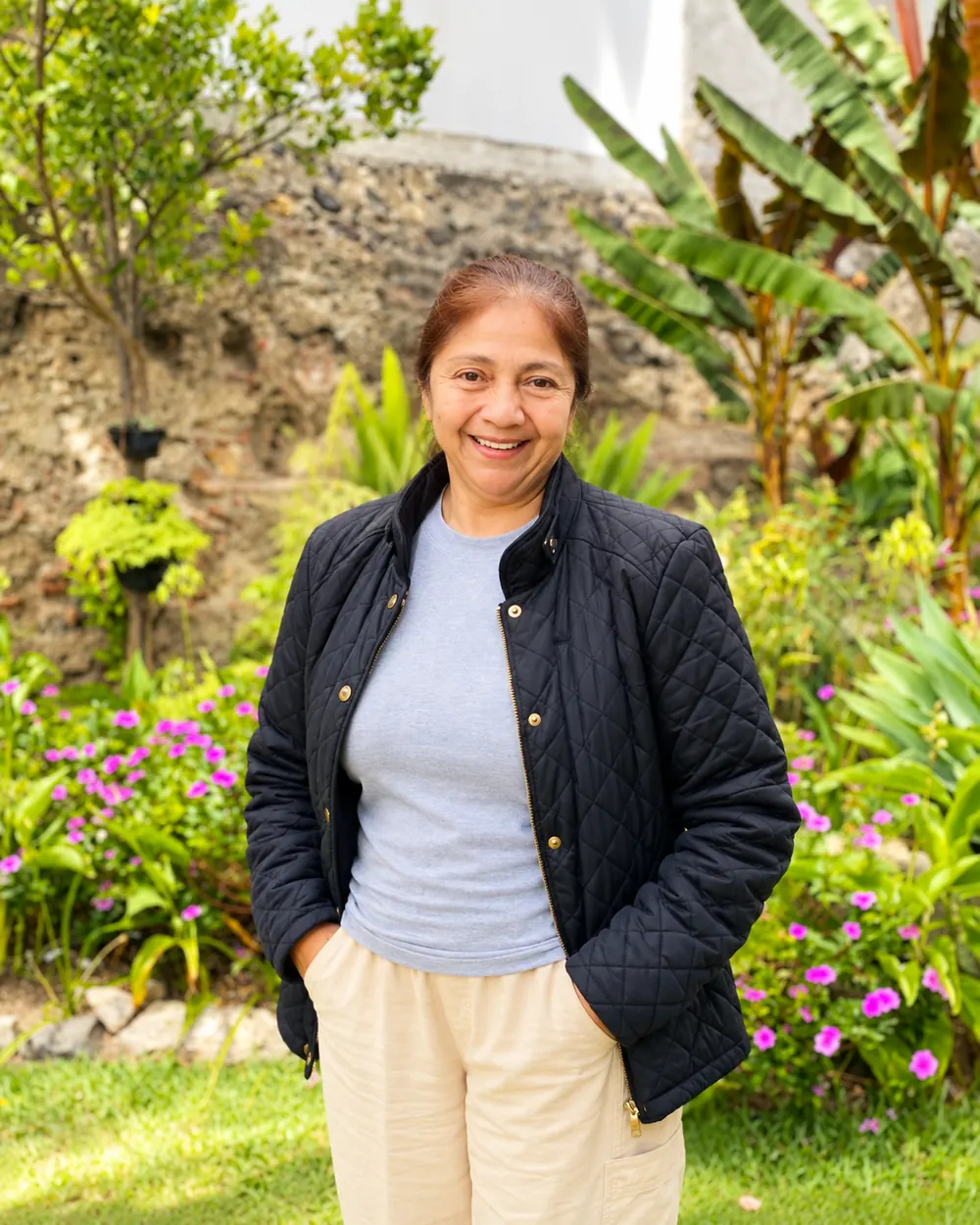María Elena Gomez, Spanish teacher at Spanish Antigua